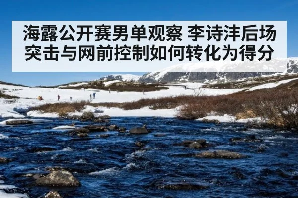 海露公开赛男单观察 李诗沣后场突击与网前控制如何转化为得分